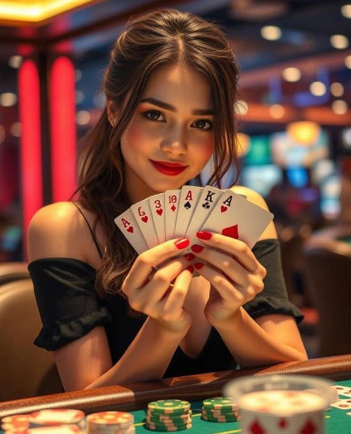 Bàn Live Casino với dealer thật phát trực tiếp tại au888